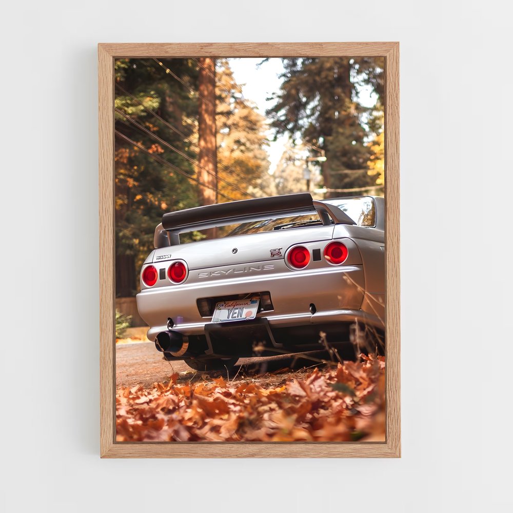 Poster Nature et Vitesse – affiche Nissan (vue 4)